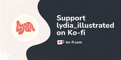 Buy Lydia Illustrated A Coffee Ko Fi Lydia Illustrated Ko Fi