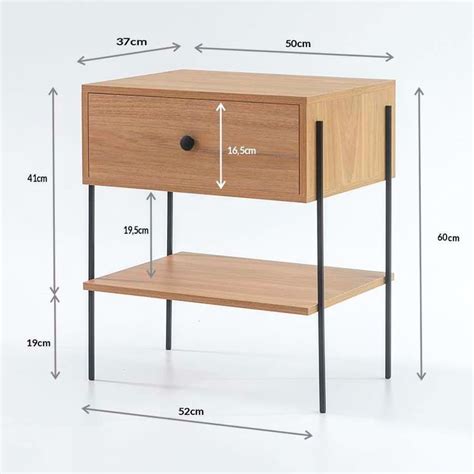 Mesa De Cabeceira Pine Dual MUMA