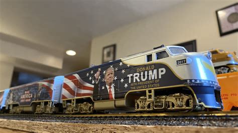 Meet The President Trump Express New Train Set From The Bradford