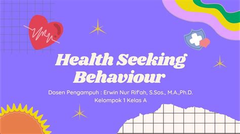 Presentasi Teori Upaya Kesehatan Health Seeking Behavior Youtube