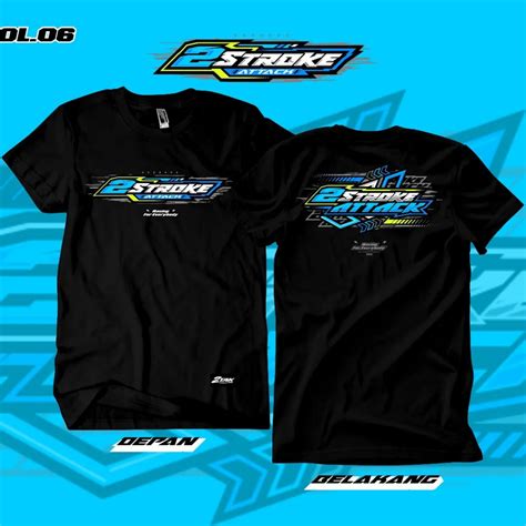 Jual Kaos 2 Stroke Kaos 2 Tak Kaos Kaper Racer Kaos 4 Stroke Kaos