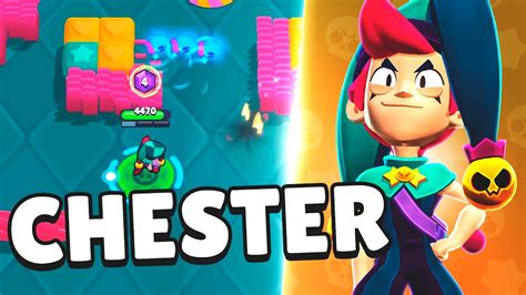 CHESTER Nuevo Brawler LEGENDARIO Con Super ALEATORIA Sneak Peek 3