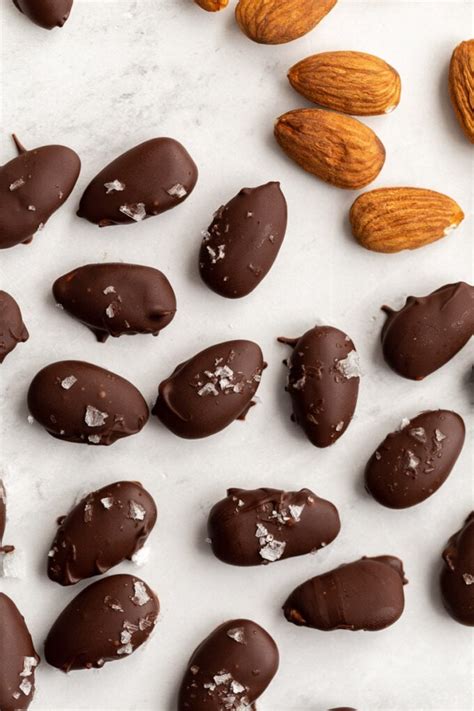 Chocolate Covered Almonds Food With Feeling