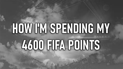 How Ill Spend My 4600 Fifa Points On The Rtg Fifa 22 Youtube