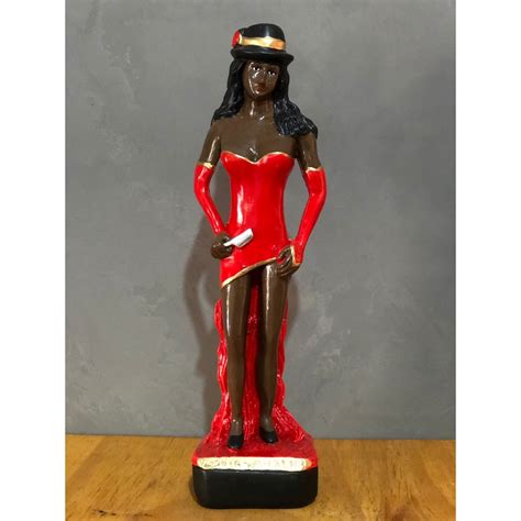 Malandra Maria Navalha De Gesso Cm Shopee Brasil