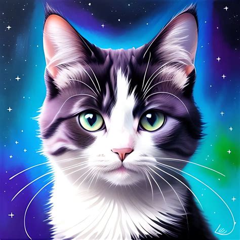 Pin by Annella Malinicheva on Кошки in 2024 Cat artwork Cat art