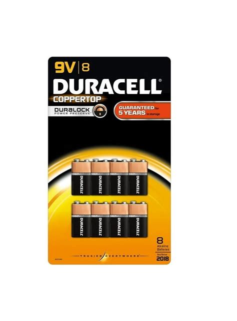 Duracell 9 Volt Batteries In Duracell