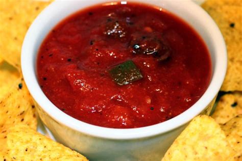 Salsa Roja Mexicana Receta