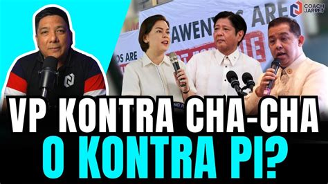 VP SARA NAGSALITA NA SA BILIHAN NG CHA CHA YouTube