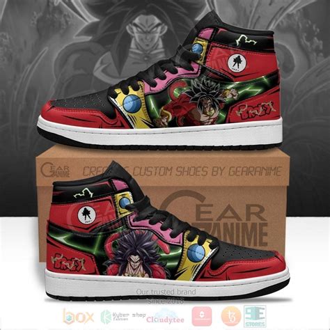 HOT Broly SSJ Anime Dragon Ball Air Jordan High Top Sneaker Shoes