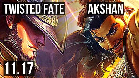 Twisted Fate Vs Akshan Mid M Mastery Games