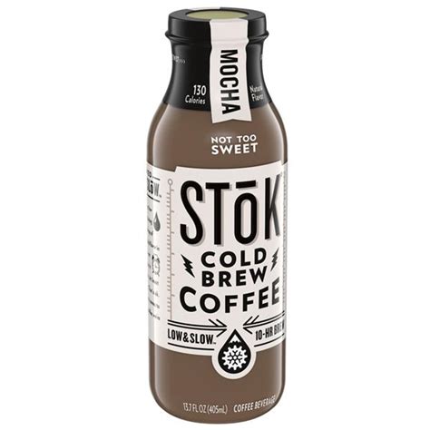 Stok Mocha Not Too Sweet Cold Brew Coffee Hy Vee Aisles Online