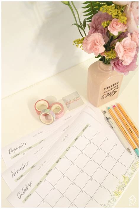 planejamento calendario quarto trimestre