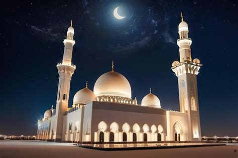 Premium AI Image | Dubai Tourism and Travel Spot Sharjah New Grand Mosque second largest mosque ...