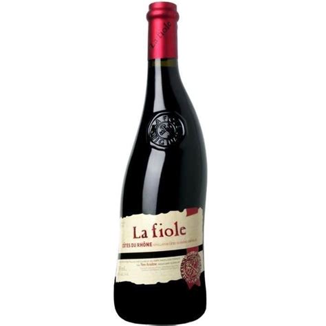 La Fiole C Tes Du Rh Ne Vin Rouge Des C Tes Du Rh Ne La Cave Cdiscount