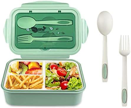 Newpop Lunch Box Avec Compartiments Et Cuill Re Fourchette Ml