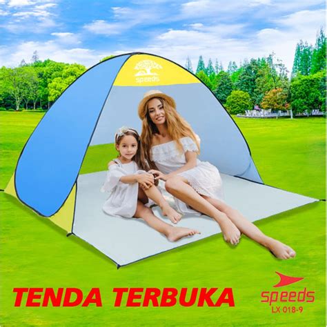 Jual SPEEDS Tenda Camping Terbuka Otomatis Untuk 2 Orang Tenda PIKNIK