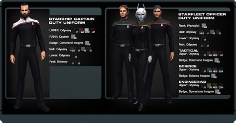 Odyssey And Bortasqu Uniforms Coming Soon Star Trek Online