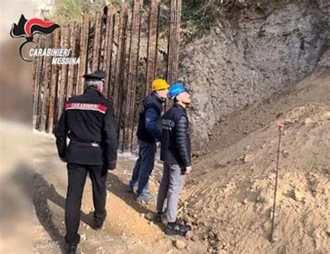 Raffiche Di Denunce Nei Cantieri Edili Di Messina Carabinieri E