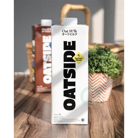 Jual Oatside Oat Milk Barista Blend L Shopee Indonesia