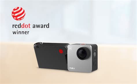 Alpha 4K camera with rotating display and magnetic snap-on battery ...