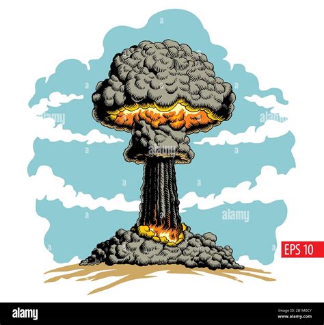 Hydrogen Bomb Explosion Imágenes Vectoriales De Stock Alamy