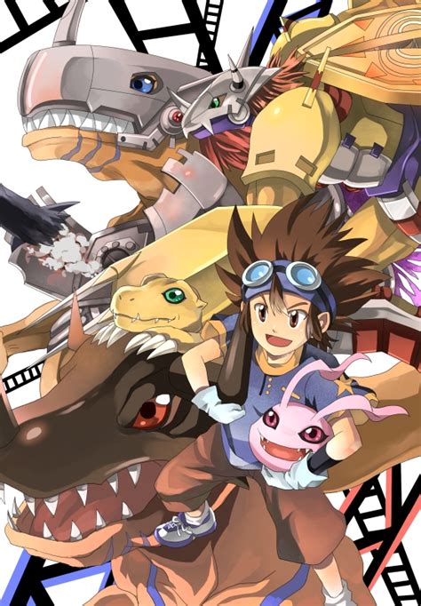 Yagami Taichi Agumon Wargreymon Koromon Greymon And 1 More