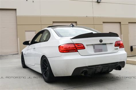 Bmw E92 M3 328 335 Coupe Gtx Style Carbon Fiber Trunk Spoiler Jl Motoring