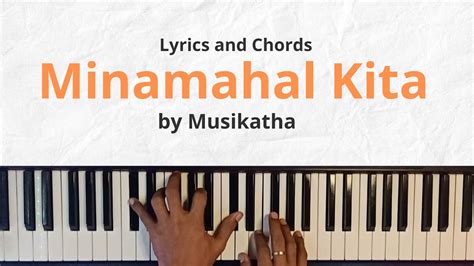 minamahal kita  musikatha lyrics  chords piano cover youtube