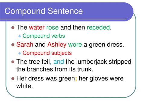 Do Compound Sentences Have Two Subjects