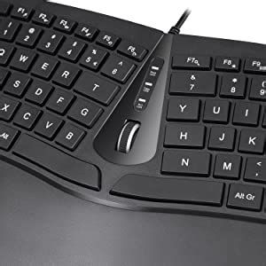 Perixx Periduo Wired Usb Ergonomic Split Keyboard And Vertical