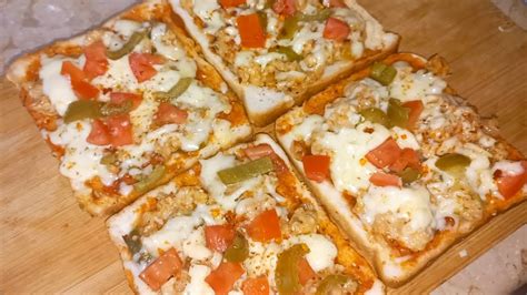 Bread Pizza Mini Bread Pizza Easy And Quick Pizza Without Oven