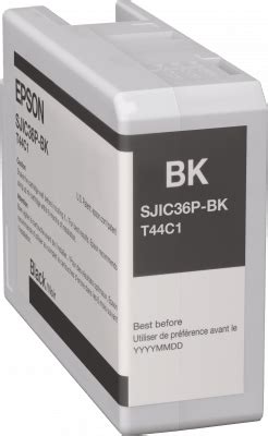 Epson Tinte Black Schwarz SJIC36P BK C6000 C6500 1001940