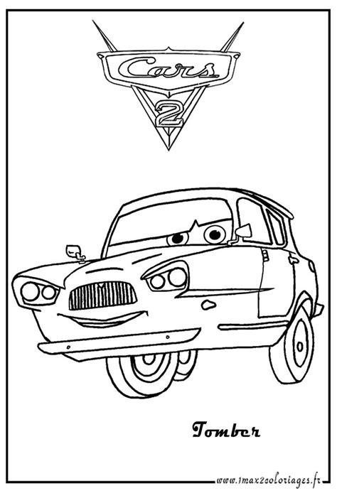 Cars 2 coloring page to download for free - Cars 2 Coloring Pages for Kids