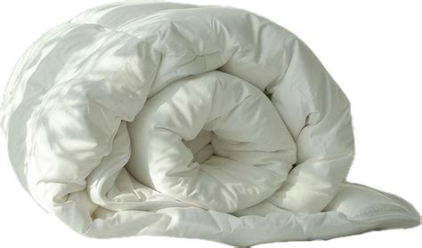 Rolled Up White Comforter For Bedding 46543291 Png