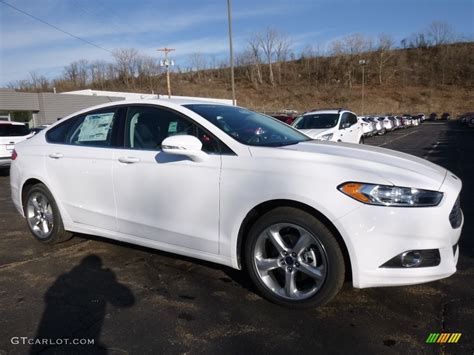 2016 Oxford White Ford Fusion SE AWD 111153845 Photo 10 GTCarLot