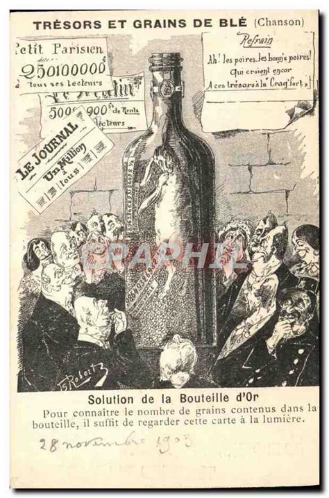 Carte Postale Ancienne Fantaisie Illustrateur Roberty Tresors Et Grain