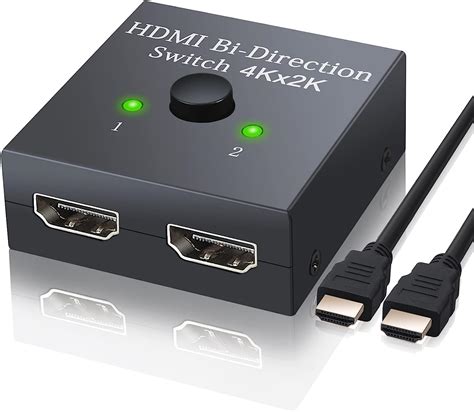 4k HDMI Switcher ESynic HDMI Bidirectional Switch 1 In 2 Out Or 2 In 1