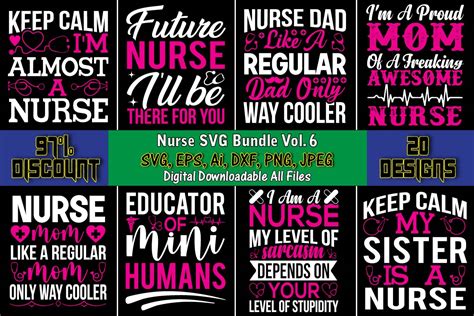 Nurse SVG Bundle Vol. 6, Nurse,Nurse t-shirt,Nurse design,Nurse SVG ...