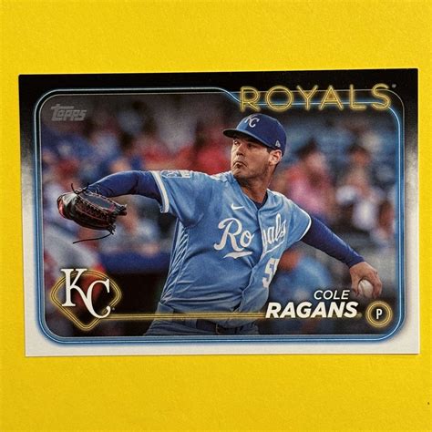 COLE RAGANS 2024 Topps Series 1 95 Kansas City Royals EBay