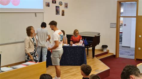 Podelitev spričeval poklicne mature na strojni Šolski center Škofja Loka