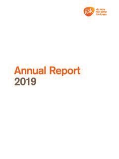 Annual Report 2019 GSK Annual Report 2019 Gsk Pdf PDF4PRO