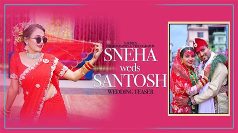 Sneha Weds Santosh Wedding Teaser Youtube