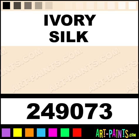 Ivory Silk Satin Ceramic Paints - 249073 - Ivory Silk Paint, Ivory Silk ...