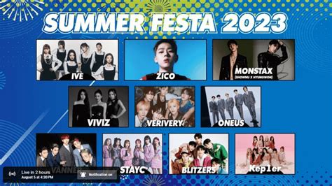 Pepsi Summer Festa 2023 The Hottest Event Of The Summer Rkpopreddit