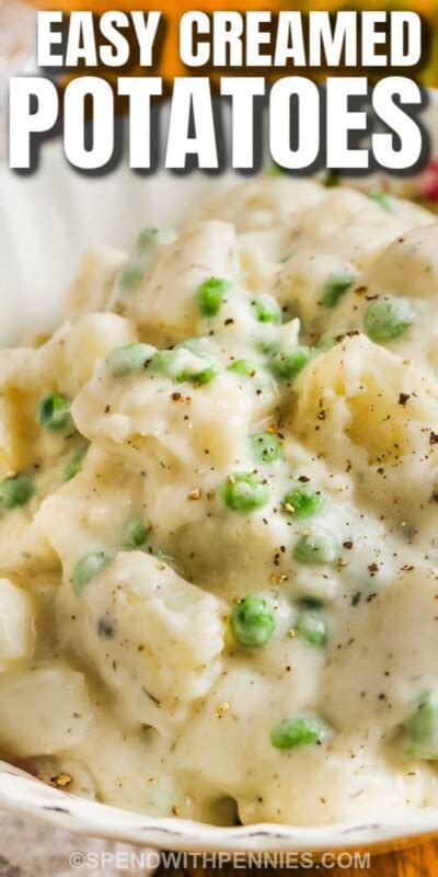 Creamed Potatoes Spend With Pennies