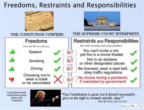 Constitutional Freedoms Restraints And Responsibilities Robert H Miller Opium Et Moi Yves