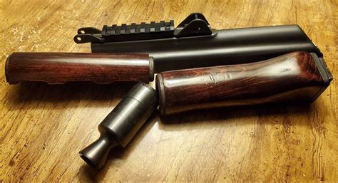 Zastava M92m85 Oem Furniture Set Wooden Handguard Muzzle Booster And