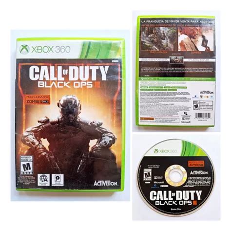 Call Of Duty Black Ops 3 Xbox 360 Requiere Hdd E Internet Meses Sin