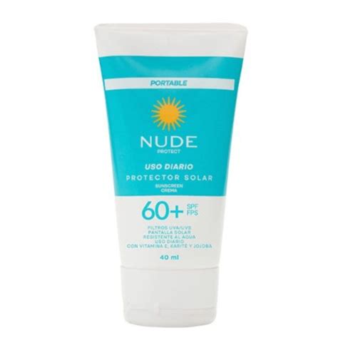 NUDE PROTECT PROTECTOR SOLAR 60SPF 40ML Apizco